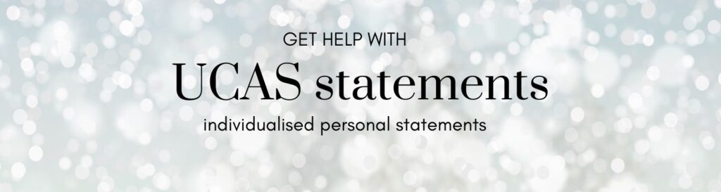 UCAS Statement help